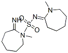 126826-77-5,1-methyl-N-[(1-methylazepan-2-ylidene)amino]sulfonyl-azepan-2-imine