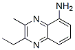 126987-99-3,5-Quinoxalinamine,2-ethyl-3-methyl-(9CI)
