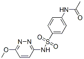 127-75-3,4'-(6-methoxypyridazin-3-ylsulphamoyl)acetanilide