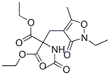 127020-33-1,ETHYL 2-ACETAMIDO-2-ETHOXYCARBONYL-3-(2-ETHYL-5-METHYL-3-OXOISOXAZOLIN-4-YL)PROPIONATE