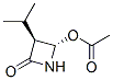 127127-61-1,2-Azetidinone,4-(acetyloxy)-3-(1-methylethyl)-,(3S-trans)-(9CI)