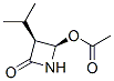127127-63-3,2-Azetidinone,4-(acetyloxy)-3-(1-methylethyl)-,(3S-cis)-(9CI)