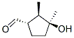 127135-65-3,Cyclopentanecarboxaldehyde, 3-hydroxy-2,3-dimethyl-, (1alpha,2beta,3alpha)- (9CI)