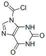 127265-49-0,9H-Purine-9-carbonyl chloride, 1,2,3,6-tetrahydro-2,6-dioxo- (9CI)
