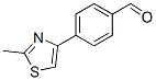 127406-11-5,4-(2-METHYL-1,3-THIAZOL-4-YL)BENZALDEHYDE