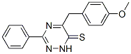 127525-51-3,1,2,4-Triazine-6(1H)-thione, 5-[(4-methoxyphenyl)methyl]-3-phenyl-