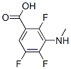 127660-43-9,Benzoic acid, 2,4,5-trifluoro-3-(methylamino)- (9CI)