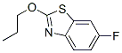 127682-33-1,Benzothiazole, 6-fluoro-2-propoxy- (9CI)