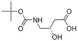 127852-78-2,Butanoic acid, 4-[[(1,1-dimethylethoxy)carbonyl]amino]-3-hydroxy-, (S)- (9CI)