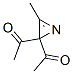 127916-13-6,Ethanone, 1,1-(3-methyl-2H-azirin-2-ylidene)bis- (9CI)