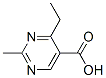 127958-06-9,5-Pyrimidinecarboxylic acid, 4-ethyl-2-methyl- (9CI)