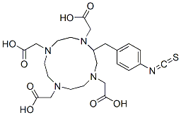 127985-74-4,1,4,7,10-Tetraazacyclododecane-1,4,7,10-tetraacetic acid, 2-[(4-isothiocyanatophenyl)methyl]-