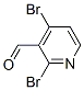 128071-91-0,2,4-Dibromopyridine-3-carboxaldehyde