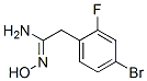 128104-38-1,BENZENEETHANIMIDAMIDE,4-BROMO-2-FLUORO-N-HYDROXY