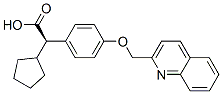 128253-31-6,(2R)-2-cyclopentyl-2-[4-(quinolin-2-ylmethoxy)phenyl]acetic acid