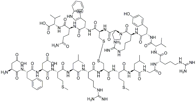 128315-56-0,ASP-PHE-ASP-MET-LEU-ARG-CYS-MET-LEU-GLY-ARG-VAL-TYR-ARG-PRO-CYS-TRP-GLN-VAL