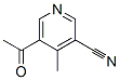128395-97-1,3-Pyridinecarbonitrile, 5-acetyl-4-methyl- (9CI)