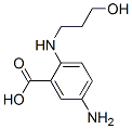 128402-50-6,Benzoic acid, 5-amino-2-[(3-hydroxypropyl)amino]- (9CI)