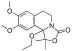 128425-90-1,3H-Oxazolo[4,3-a]isoquinolin-3-one,  10b-ethoxy-1,5,6,10b-tetrahydro-8,9-dimethoxy-1,1-dimethyl-