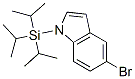 128564-66-9,5-BROMO-1-(TRIISOPROPYLSILYL)-1H-INDOLE