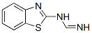 128651-23-0,Methanimidamide, N-2-benzothiazolyl- (9CI)