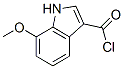 128717-78-2,1H-Indole-3-carbonyl chloride, 7-methoxy- (9CI)