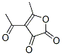 128732-08-1,2,3-Furandione, 4-acetyl-5-methyl- (9CI)