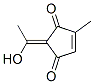 128886-99-7,4-Cyclopentene-1,3-dione, 2-(1-hydroxyethylidene)-4-methyl-, (Z)- (9CI)