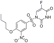 128887-36-5,1-(4-butoxy-3-nitro-phenyl)sulfonyl-5-fluoro-pyrimidine-2,4-dione