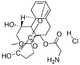 128887-42-3,[2-[(10R,11S,13S,17R)-11,17-dihydroxy-10,13-dimethyl-3-oxo-2,6,7,8,9,1 1,12,14,15,16-decahydro-1H-cyclopenta[a]phenanthren-17-yl]-2-oxo-ethyl ] 2-aminoacetate hydrochloride
