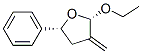 128891-92-9,Furan, 2-ethoxytetrahydro-3-methylene-5-phenyl-, cis- (9CI)