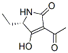 128892-51-3,2H-Pyrrol-2-one, 3-acetyl-5-ethyl-1,5-dihydro-4-hydroxy-, (S)- (9CI)