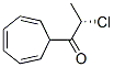 128913-26-8,1-Propanone, 2-chloro-1-(2,4,6-cycloheptatrien-1-yl)-, (S)- (9CI)