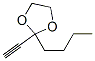 128957-79-9,1,3-Dioxolane,  2-butyl-2-ethynyl-