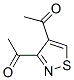 128979-17-9,Ethanone, 1,1-(3,4-isothiazolediyl)bis- (9CI)