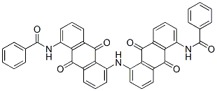 129-28-2,N,N'-[iminobis(9,10-dihydro-9,10-dioxoanthracene-5,1-diyl)]bis(benzamide)