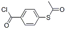 129018-26-4,Ethanethioic acid, S-[4-(chlorocarbonyl)phenyl] ester (9CI)