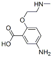 129018-80-0,Benzoic acid, 5-amino-2-[2-(methylamino)ethoxy]- (9CI)