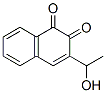 129113-09-3,1,2-Naphthalenedione, 3-(1-hydroxyethyl)- (9CI)