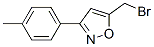 129135-66-6,5-BROMOMETHYL-3-P-TOLYL-ISOXAZOLE