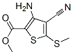 129332-45-2,METHYL 3-AMINO-4-CYANO-5-(METHYLTHIO)THIOPHENE-2-CARBOXYLATE