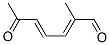 129454-99-5,2,4-Heptadienal, 2-methyl-6-oxo-, (2E,4E)- (9CI)