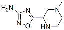 129594-98-5,1,2,4-Oxadiazol-3-amine,5-(4-methyl-2-piperazinyl)-(9CI)