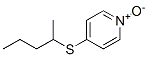 129598-83-0,Pyridine, 4-[(1-methylbutyl)thio]-, 1-oxide (9CI)