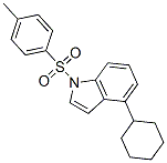 129667-02-3,4-CYCLOHEXYL-1-(4-METHYLPHENYLSULFONYL)INDOLE