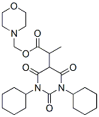 129750-91-0,morpholin-4-ylmethyl 2-(1,3-dicyclohexyl-2,4,6-trioxo-1,3-diazinan-5-y l)propanoate
