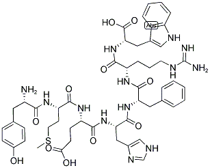 129813-57-6,TYR-MET-GLU-HIS-PHE-ARG-TRP