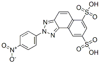 130-34-7,2-(p-nitrophenyl)-2H-naphtho[1,2-d]triazole-6,8-disulphonic acid