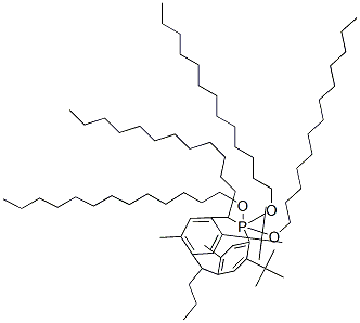 13003-12-8,butylidenebis[2-tert-butyl-5-methyl-p-phenylene]-P,P,P',P'-tetratridecylbis(phosphine)