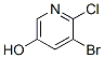 130115-85-4,2-Chloro-3-Bromo-5-Hydroxypyridine